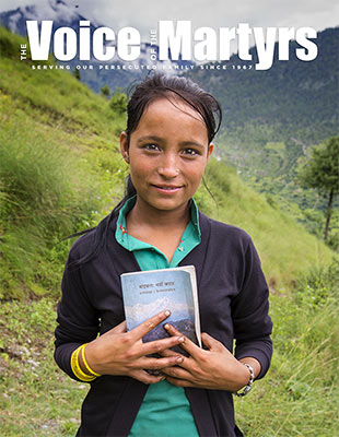 Woman with Book - Magazine Cover